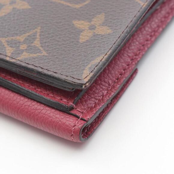 LOUIS VUITTON Brown Monogram Leather Wallet - Picture 8 of 10
